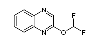 2-difluoromethoxyquinoxaline Structure