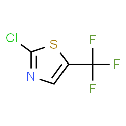 2-chloro-5-(trifluoromethyl)thiazole结构式