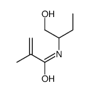 N-(1-hydroxybutan-2-yl)-2-methylprop-2-enamide Structure
