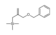 trimethyl-[2-(phenylmethoxymethyl)prop-2-enyl]silane Structure
