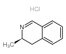 (R)-3-甲基 3,4-二氢异喹啉盐酸盐结构式