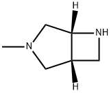 (1R,5R)-3-甲基-3,6-二氮杂双环[3.2.0]庚烷结构式