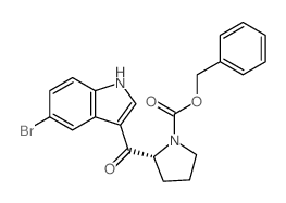 (r)-5-bromo-3-[(1-methyl-2-pyrrolidinyl)methyl]-1h-indole Structure