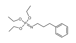 triethyl (3-phenylpropyl)phosphorimidate Structure