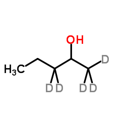 仲戊醇-D5结构式