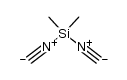 Dimethylsiliziumdiisocyanid Structure