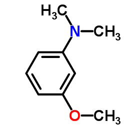 N,N-二甲基间甲氧基苯胺结构式