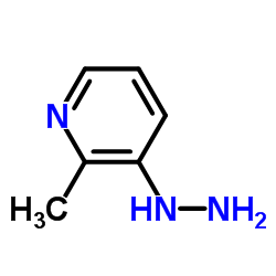 3-肼基-2-甲基吡啶结构式