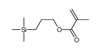 3-trimethylsilylpropyl 2-methylprop-2-enoate结构式