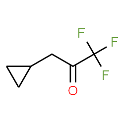 2-Propanone,3-cyclopropyl-1,1,1-trifluoro- Structure