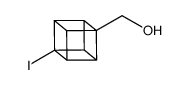 (4-碘立方烷-1-基)甲醇结构式