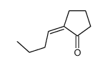 2-butylidenecyclopentan-1-one Structure