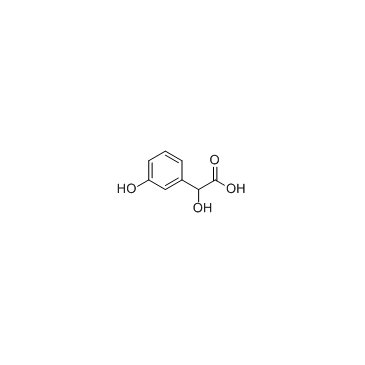 3-Hydroxymandelic Acid Structure