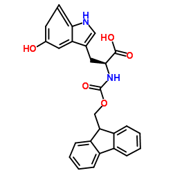 Fmoc-5-羟基-L-色氨酸结构式