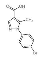 1-(4-溴苯基)-5-甲基-1H-吡唑-4-羧酸图片