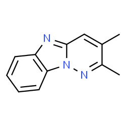 Pyridazino[1,6-a]benzimidazole, 2,3-dimethyl- (9CI) Structure