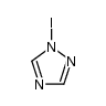 1-iodo-1,2,4-triazole结构式