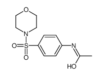 4'-(吗啉基磺酰基)乙酰苯胺结构式