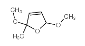 2,5-Dihydro-2,5-dimethoxy-2-methylfuran Structure