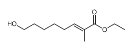 ethyl 8-hydroxy-2-methyl-2-octenoate Structure