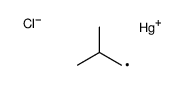chloro(2-methylpropyl)mercury结构式
