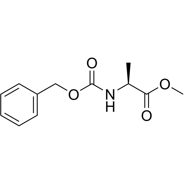 Z-L-丙氨酸甲酯结构式