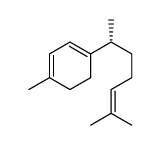 (-)-4-[(R)-1,5-Dimethyl-4-hexenyl]-1-methyl-1,3-cyclohexadiene结构式