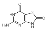 5-AMINOTHIAZOLO[4,5-D]PYRIMIDINE-2,7(3H,6H)-DIONE structure