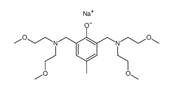 sodium 2,6-bis-4-methylphenolate结构式