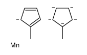 1,1'-Dimethylmanganocene Structure