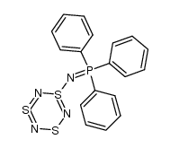 (triphenylphosphoranediyl)aminocyclotrithiatriazene结构式