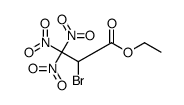 ethyl 2-bromo-3,3,3-trinitropropanoate结构式