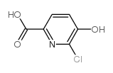 2-Pyridinecarboxylic acid,6-chloro-5-hydroxy- picture