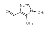 1,5-二甲基-1H-咪唑-4-甲醛结构式