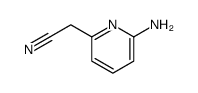 2-(6-aminopyridin-2-yl)acetonitrile Structure