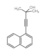 2-methyl-4-naphthalen-1-ylbut-3-yn-2-ol Structure