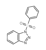1-(苯磺酰)-1H-苯并三唑结构式