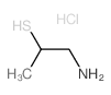2-Propanethiol,1-amino-, hydrochloride (8CI,9CI)结构式