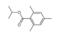 isopropyl 2,4,6-trimethylbenzoate Structure