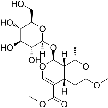 7-O-甲基莫诺苷结构式