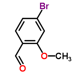 4-溴-2-甲氧基苯甲醛结构式
