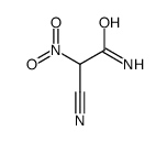 2-Carbamoyl-2-nitroacetonitrile结构式