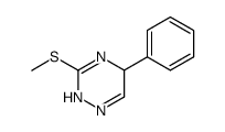 3-(methylthio)-5-phenyl-2,5-dihydro-1,2,4-triazine Structure