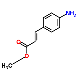 4-氨基肉桂酸乙酯结构式