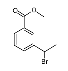 methyl 3-(1-bromoethyl)benzoate Structure