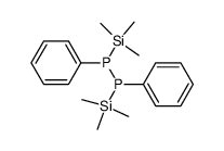 1,2-Diphenyl-1,2-bis(trimethylsilyl)diphosphan结构式