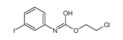 2-chloroethyl N-(3-iodophenyl)carbamate Structure