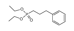 diethyl 3-phenylpropyl-1-phosphonate结构式