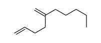 5-methylidenedec-1-ene结构式