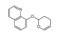8-(3,4-dihydro-2H-pyran-2-yloxy)quinoline结构式